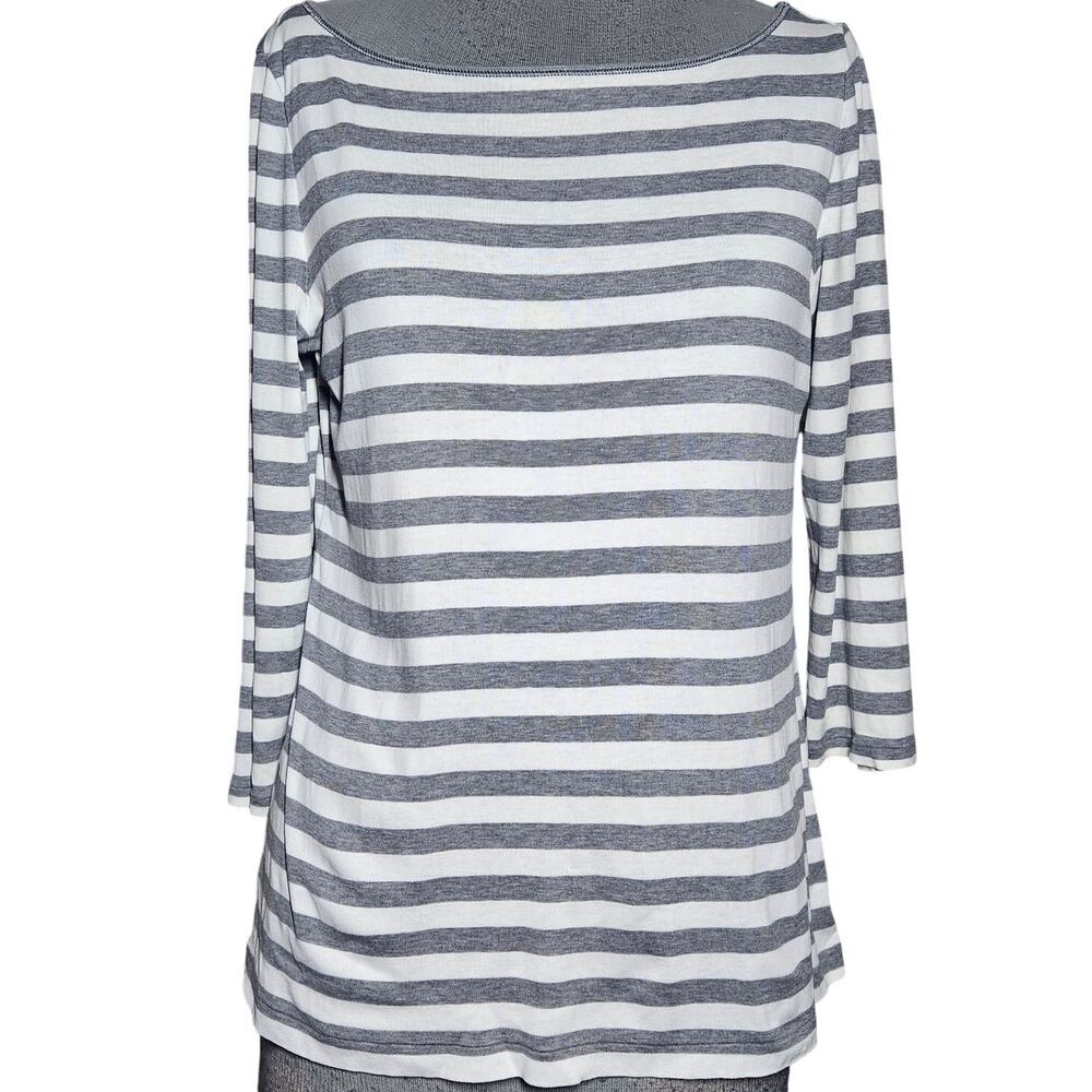 Banana Republic Cotton Striped Top Size Medium